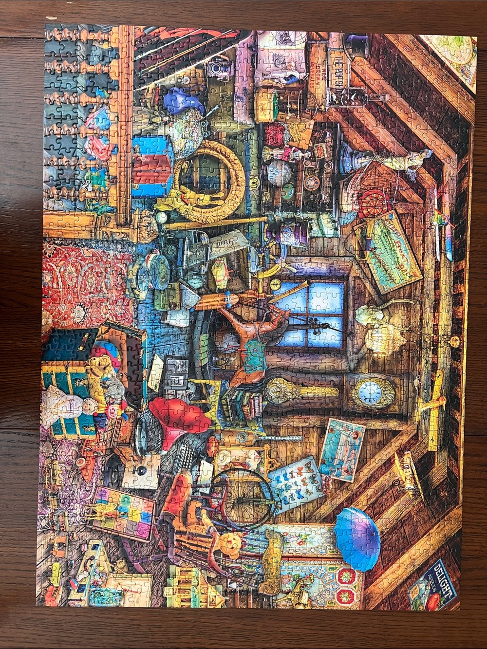 Aimee Stewart Buffalo Games Grandma’s Attic 1000 pc Puzzle - Picture 2 of 3